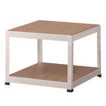 슈랙엣홈 조립식 다용도 선반 [가로500] _ 기본2단, 화이트