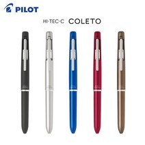 파이롯트 하이테크C 콜레토1000 4색 홀더, B 블랙