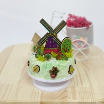 [몽파] 풍차마을 오르골 만들기 - 1인세트, 수채화물감
