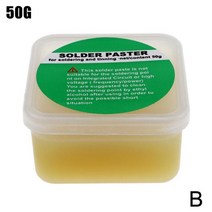 할로겐 무연 플럭스 환경 보호 산화 방지 희석 30/50G 용접 납 솔더 페이스트 케이스, [02] 50g