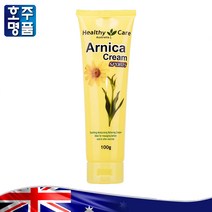 프리미엄 호주산 Healthy Care 아르니카 몬타나 라놀린 오일 비타민 E 천연 파스 크림 100g, 1개