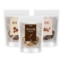 그린약초 뱅쇼 만들기 계피스틱 100g   정향 80g   팔각회향 100g, 8세트