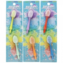 RADIUS Big Kidz Forever Brush 교체용 헤드 만 6세 이상 치아와 잇몸 성장에 대한 BPA 프리 ADA 승인 헤드 2개 - 엑스트라 소프트래디어스