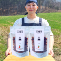 1+1 반듯한청년 로즈힙 티 100g 2봉 차 리필팩