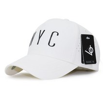 베이직엠 남성 여성 야구모자 볼캡 에어메쉬 심플 NYC