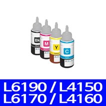 대명토너 엡손 L6190 잉크 검정 컬러 4색세트 국내생산 출력물 T03Y 재생 사무실 최신업데이트 프린터기 비정품 L 6190, 4개입, 엡손 T03Y 대용량 호환 잉크 세트 판매자A/S