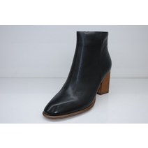 오브엠 여성 소가죽 블럭힐 앵클부츠 F23A9556A