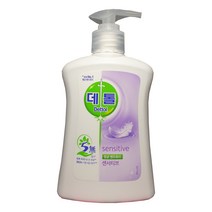 데톨 핸드워시 센서티브 본품 250ml, 9개