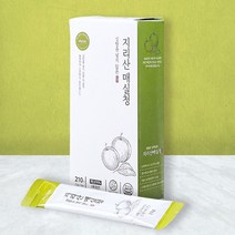 지리산 매실청 21g x 10포 매실즙 무설탕, 210g, 1개