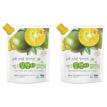 꽃샘 별난 알맹이 깔라만시 500gX2 깔라만시에이드