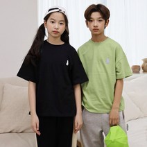 아이꼼므 아동 유아 주니어 성인 심플 귀여운 반팔 티셔츠 나비야 티 9~21호