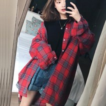 [올인마켓](D00-273) 재니 셔츠 블라우스 쉬폰 레이스 셔링 청남방 데님셔츠 롱블라우스 하이넥셔츠 차이나