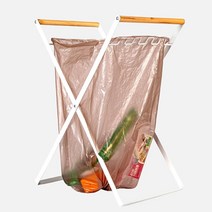 캠핑용 간편설치 쓰래기봉지 거치대 야외취사 휴가 글램핑장 커플캠퍼 캠린이, 1개, 블랙