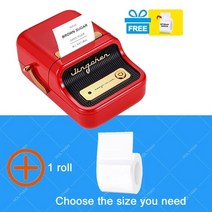 라벨제작 niimbot b21 프린터 휴대용 열 무선 블루투스 프린터 사용 바코드 의류, 롤 테이프 1개 추가