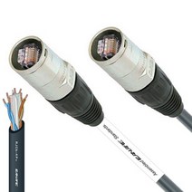 BUyuS랜케이블 CAT.6 [10M/CL6-UB-10] 블랙 오디오용 [B타입] 제작 CANARE [카나레] 이더콘 블랙굿딜 브이숍