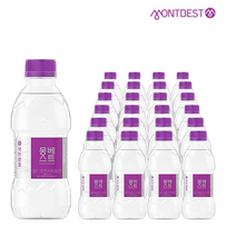 한국청정음료 몽베스트 생수 330ml x 24개 야외활동필수품 유아분유물 한국청정음료 미니생수 미네랄워터, 72개