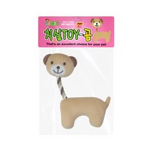 아기 강아지 치실 터그 장난감 노령견붕가인형 노령견혼자있을때 강쥐인형장난감 강지토이, 1개