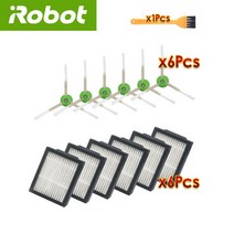 로봇 청소기 걸레 필터 iRobot Roomba i7 plus E5 E6 교체 액세서리 진공 Hepa 브러시 롤 청소 예비 부품, 005