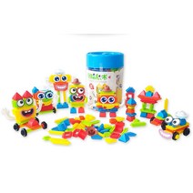 고슴도치블럭 창의력 발달 유아용 어린이 장난감 200PCS