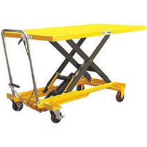 유압 리프트 리프팅 테이블 이동식 전동 작업카트, SPS800 800 kg 1.5 m