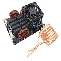 QDY DC 12V-24V 1000W 50A ZVS 저전압 고주파 유도 가열 보드 모듈 Tesla 코일이있는 플라이 백 드라이버 히터