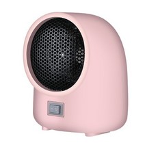 온풍기 전기온풍기 업소용 팬히터 가정용 화장실 벽걸이 사움실 캠핑용 400W 미니 휴대용 선풍기 히터 사무실 홈 데스크탑 팬 난방 따뜻한 공기 송풍기 만화 귀여운 바디 워머, 분홍색_400W | UK
