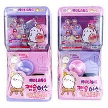 몰랑 캡슐 머신 자판기 15g, 5개