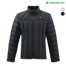 그린조이 남성 세로튜브 다운 점퍼
