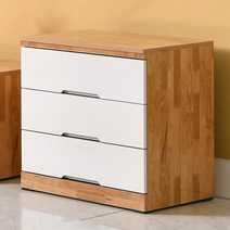 유니크퍼니처 카멜 60cm 3단 거실장, 하이 60cm 3단 고무화이트