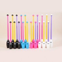 리듬체조 곤봉 45cm 멀티컬러, 옵션선택◎핑크퍼플