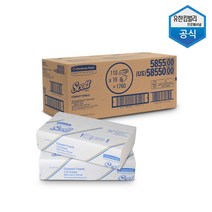 [스카트] 콤팩트 핸드타올 1760매 1박스 페이퍼타올 47163, 단품