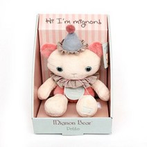 미뇽 쁘띠 핑크 30cm 곰돌이 테디베어 인형 러블리