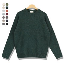 오마보이 남성용 오버핏 다컬러 리싸이클 보카시 니트