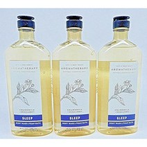 Bath & Body Works 배스 앤 바디 웍스 아로마테라피 워시 폼 세트 병당 10액량 온스 3팩 카모마일 베르가못 462380