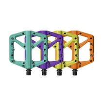 크랭크브라더스 crankbrothers STAMP 1 SMALL LE 스탬프 플랫 페달 평페달, 오렌지