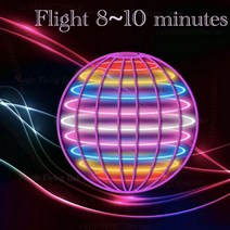 드론 선물 장난감 카메라 VR 미니 플라잉 볼 매직 부메랑 플라워 LED 조명 호버 플라이 노바 Orb 스피너 피젯 가족 완구, 십분 퍼플