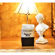 루왁커피 인도네시아 정품 오리지널 100% 가요지방 코피루왁 사향고양이 똥 커피 원두, 500g, 핸드드립용