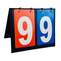 2 개의 손가락 테이블 득점 판 농구 실내 옥외 스포츠 야구 경쟁 축구를 위해 뒤집는 선수, Red Blue