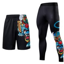 다이빙 스쿠버 슈트23PCS 남성 운동복 압축 세트 운동 운동복 체육관 의류 피트니스, S, MWK42 JCK04