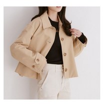 로엠 숏 트렌치 코트