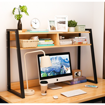 마마리빙 2단 책상위 선반 책상정리대 책꽂이 책상정리선반