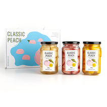 클래식 복숭아병조림 선물세트, 황도 2개 SET