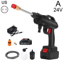 고압 세척기 세차기 600 W 세차 건 무선 스프레이 충전식 3 형 전기 물총 기계 호환, 01 US