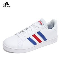 아디다스 그랜드코트 스니커즈 화이트블루레드 여자 운동화 신발 GZ8587