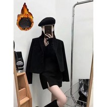 스커트 2 조각 의상 2023 여성 매칭 세트 프로모션 두 패션 조각 스커트 새로운 블레이저 트렌드