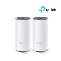 티피링크 DECO E4 1000Mbps 와이파이 확장 유무선 공유기, 2pack