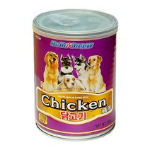 대용량 애견통조림 강아지 캔 닭 반려견캔간식 강지디저트 강냥이캔간식 애견결석간식, 1개, 1개