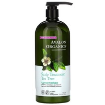 AVALON ORGANICS 두피 관리 컨디셔너 티트리, 단색, 한 사이즈