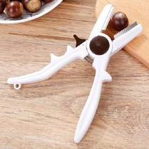 호두까기 밤가위 밤까는기계 밤탈피기 튼튼한 톱날가위, 호두까기밤칼겸용
