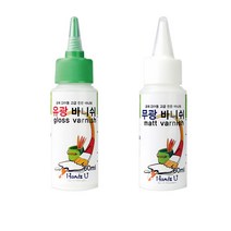 유광바니쉬 무광바니쉬 60ml 공예 DIY 미니어처 긁힘방지 습기차단 보호 코팅제, 무광바니쉬60ml